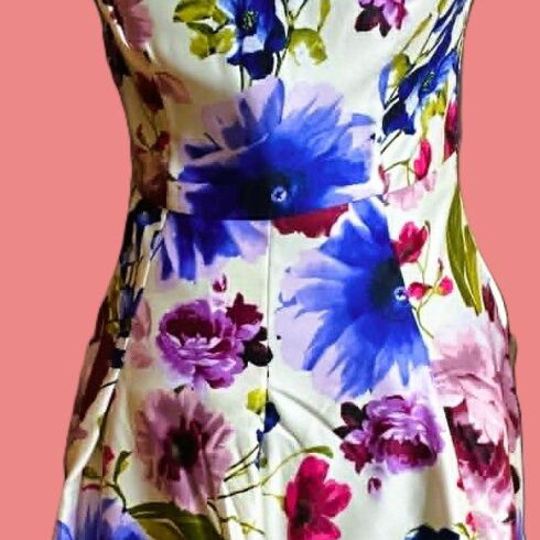 BeYou dress like new, colorful, size S/M