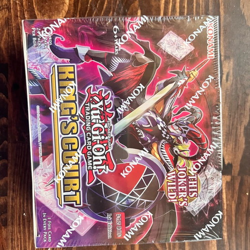 Yugioh booster box kings court -  48,00 - Vendora.gr