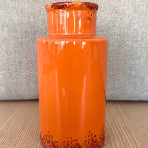 Decorative ceramic vase new, vintage Anderson's University print