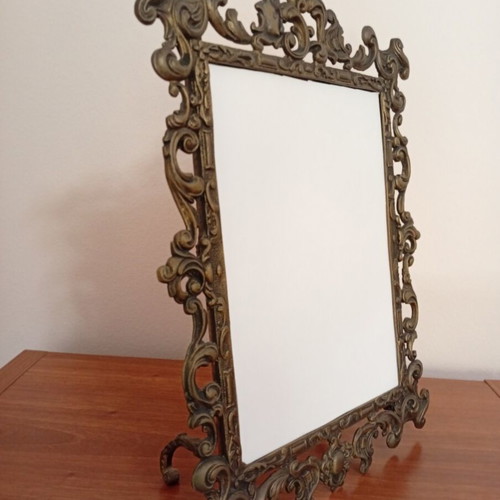 Bronze table mirror like new