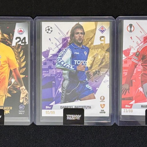 Topps Total football card collection Schlager RC, Batistuta, Leonardo like new