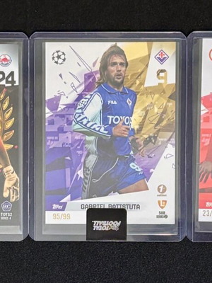 Topps Total football card collection Schlager RC, Batistuta, Leonardo like new