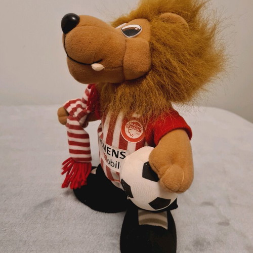 Olympiacos plush mascot like new, Thryleon from 2005
