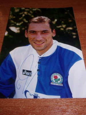 George Donis Blackburn signed picture