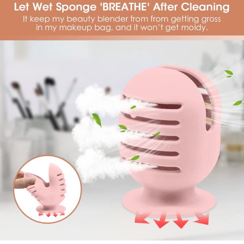 Makeup brush and sponge cases set new silicone