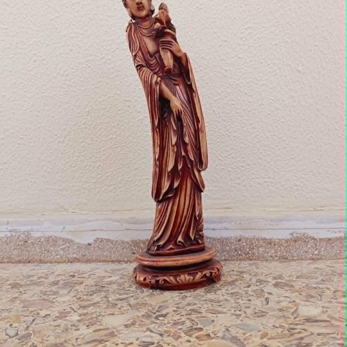 Vintage Asian figurines used, 1950-1970