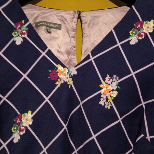 Laura Ashley sleeveless summer dress new, size UK 14