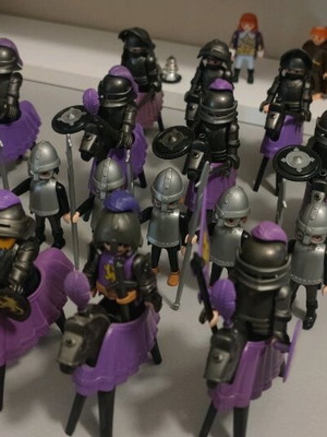 Playmobil Ιππότες μεταχειρισμένοι με ελλείψεις