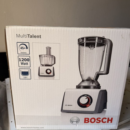 Bosch Food Processor 1250W with 3.9lt Bowl like new
