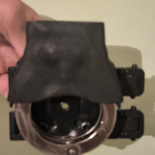 Kydex handcuff holster with hinge
