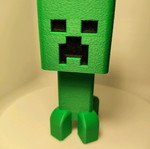 Minecraft Creeper τρισδιάστατη εκτύπωση καινούργια, ύψος 12 εκατοστά