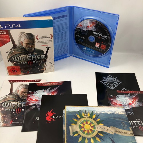 The Witcher 3 Wild Hunt PlayStation 4 used collector box set