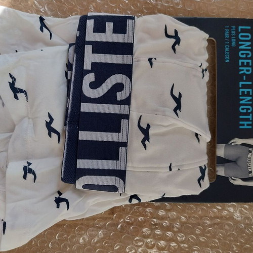 Hollister men's boxer new, white, size L