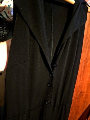 Heine black elegant jumpsuit with buttons, size M
