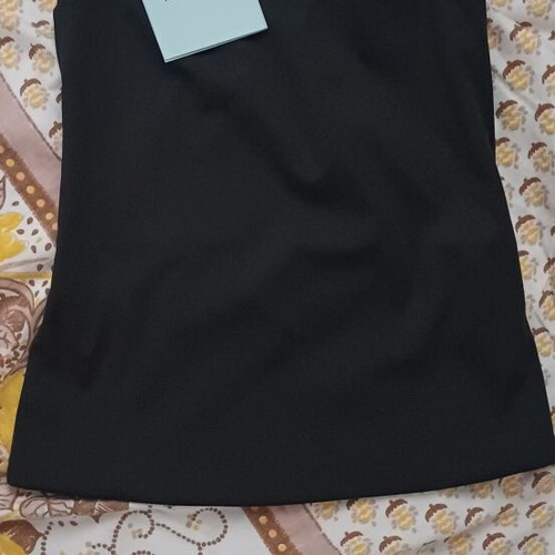 Black strapless top, new, size L / 40 / 12