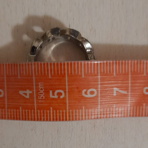 Ring new with chain design silver