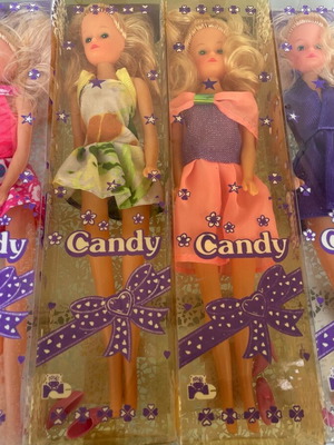 Vintage κούκλες Candy, 4 σχέδια καινούργιο