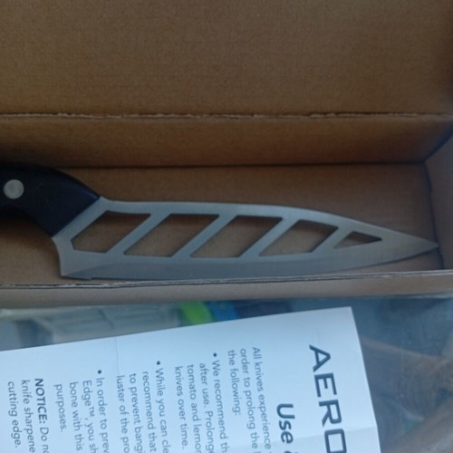 Kitchen and home tools set Kuhn Rikon AeroKnife scissors accessories like new
