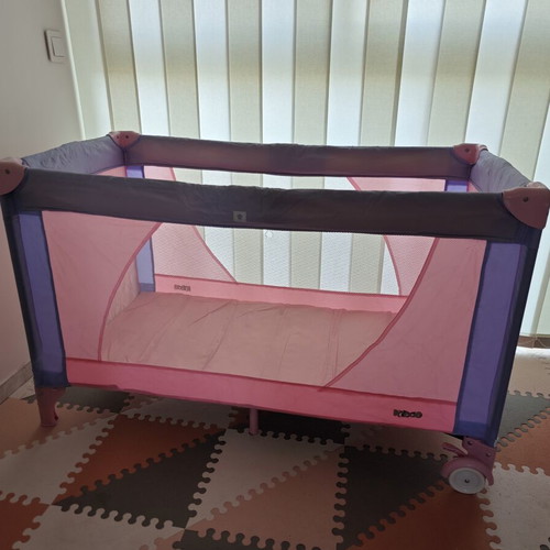 Kiddo Two-Level Playpen Pink Used