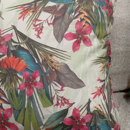 Boho decorative pillow 55x55 cm with zipper