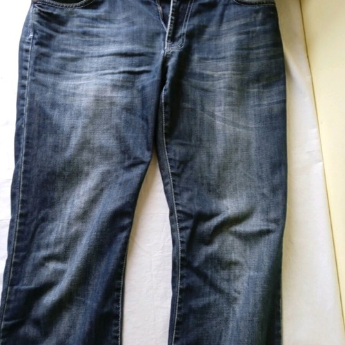 Navy & Green denim pants used 100% cotton size 33