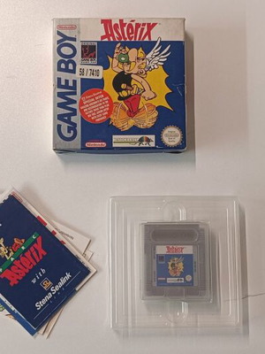 Nintendo Game Boy Asterix 1992 complete set like new