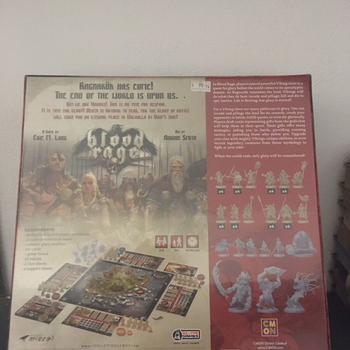 Blood Rage board game new, sealed