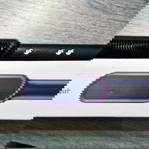 Κεραμική ηλεκτρική βούρτσα μαλλιών για ίσιωμα και μπούκλες σαν καινούργιο