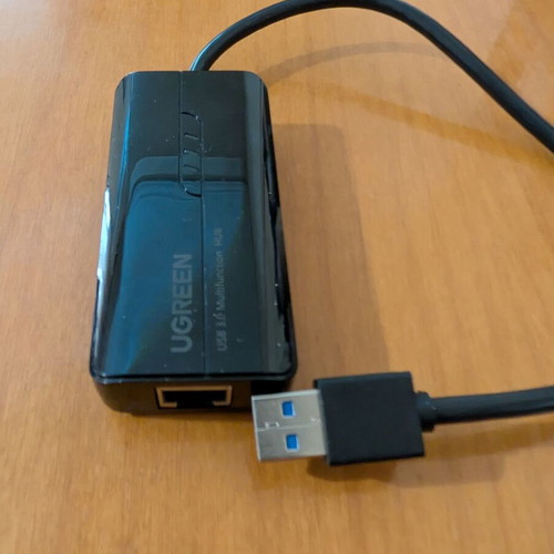 Ugreen USB 3.0 Hub with Gigabit LAN Ethernet and 3x USB 3.0, new