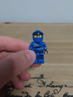 Jay Lego Minifigure new, blue, one size