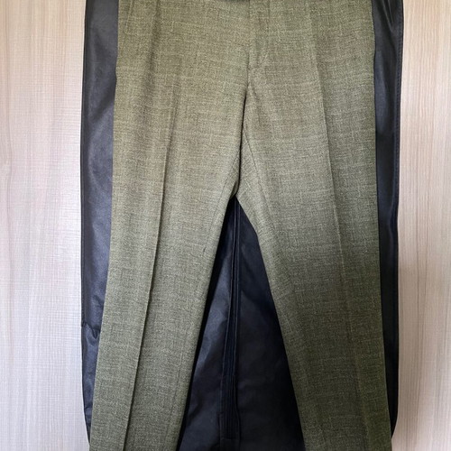 Men's handmade suit like new, medium size, sage color