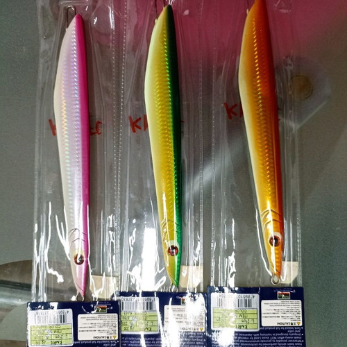 Metal Jig Knife 230gr new, pack of 3
