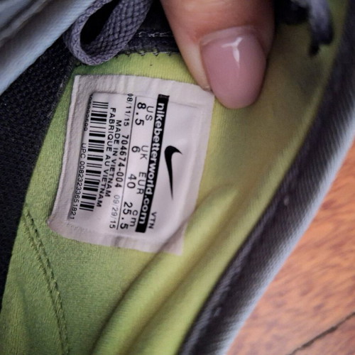 Nike women's training shoes used, black, size 40