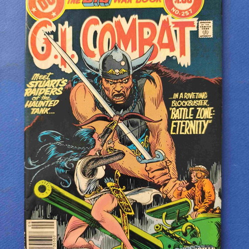 GI Combat 257 comic book used, English