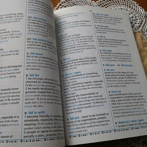 Phrasal Verbs Dictionary Global ELT 2013 like new