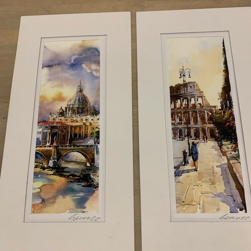 Watercolor painting set new