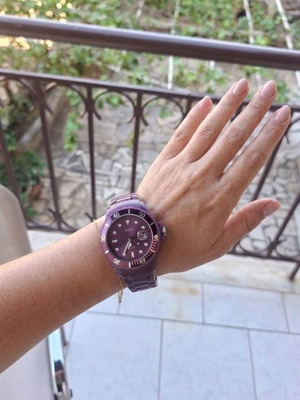 Ρολόι Just Purple Diver Style unisex, μοντέλο 48-S5457