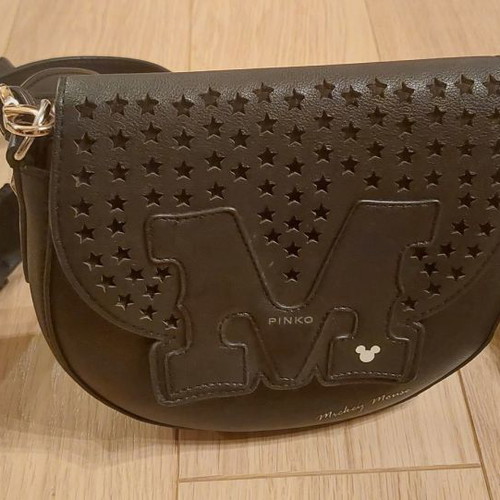Pinko Mickey Mouse crossbody bag used, leather