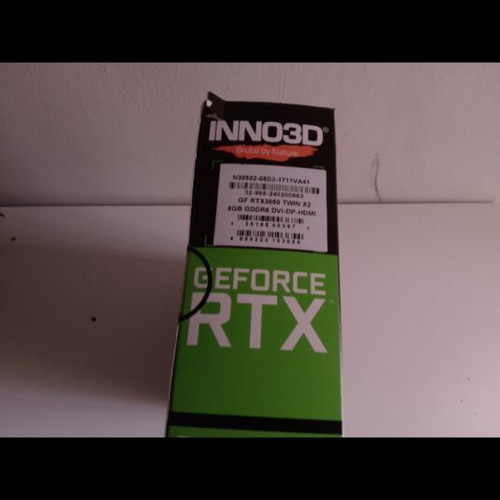 RTX 3050 Twin X2 8GB 128-bit graphics card