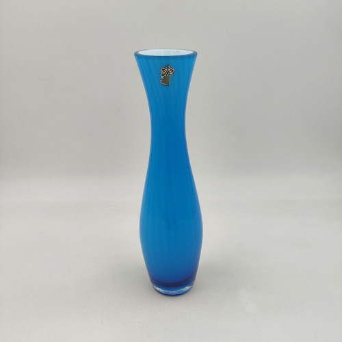 Blue Opaline Vase used