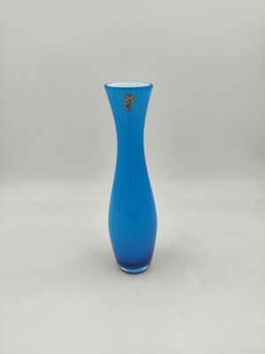 Blue Opaline Vase used