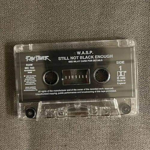 W.A.S.P. Still Not Black Enough cassette tape, metal