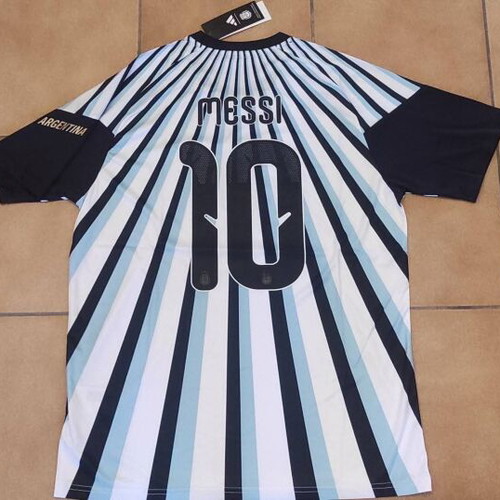 Argentina 26 Home Pre-Match Jersey with Messi 10, adidas