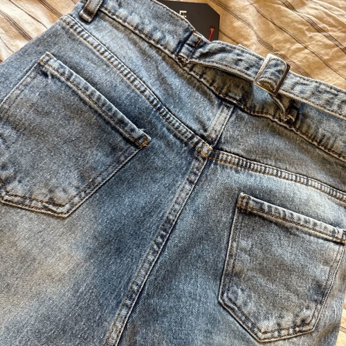Trendyol high-waisted jeans new, size small, blue