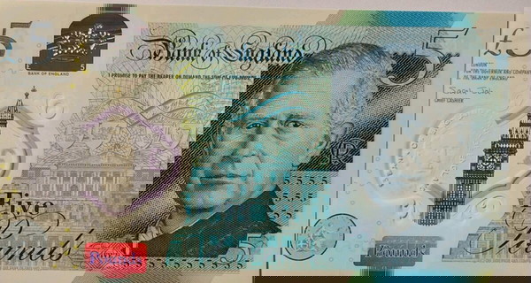 Αγγλία 5 pounds,UNC