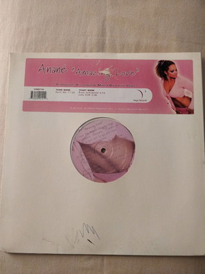 Anane Amazing Love 33 RPM vinyl record used, 2005, Vega Records