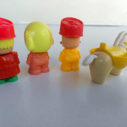 Pin Pon 1983 Lyra figurines like new, vintage toys
