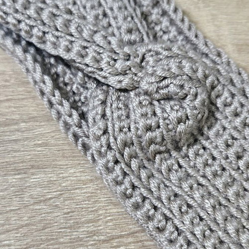 Handmade children's hairband new, crocheted, hypoallergenic yarn