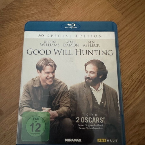Good Will Hunting Blu-Ray like new with English subtitles