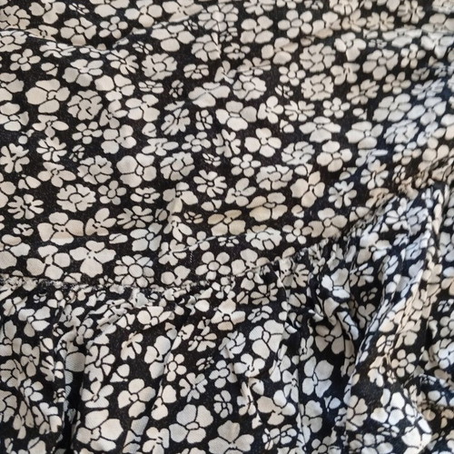 Viscose skirt black and white Pink Woman medium like new